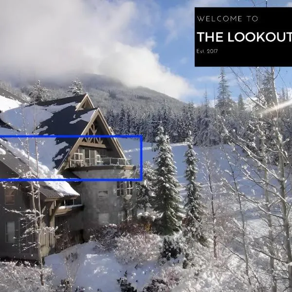 THE LOOKOUT PENTHOUSE // a luxe suite in Whistler，位于惠斯勒的酒店
