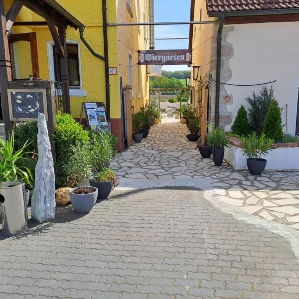 Landgasthof Krokodil am Brombachsee，位于Pfofeld的酒店