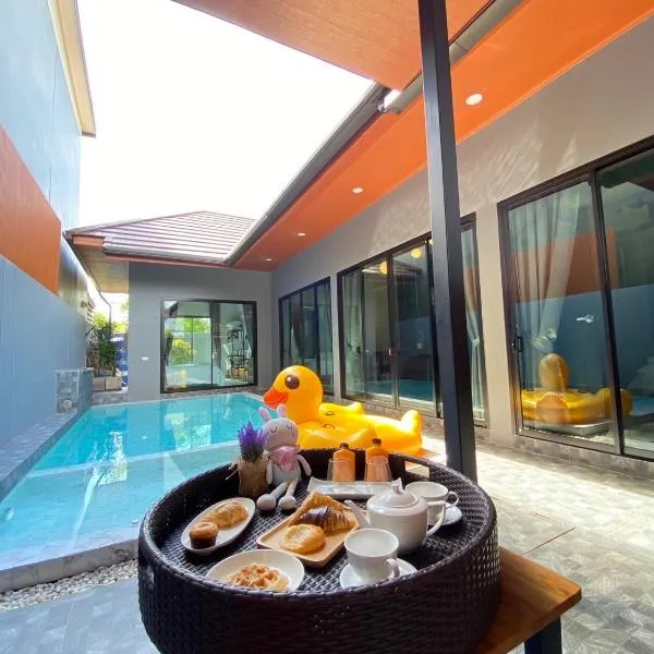 Bluda Poolvilla A，位于合艾的酒店