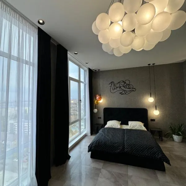 Apartment Delmar Lux ЦЕНТР，位于第聂伯罗的酒店