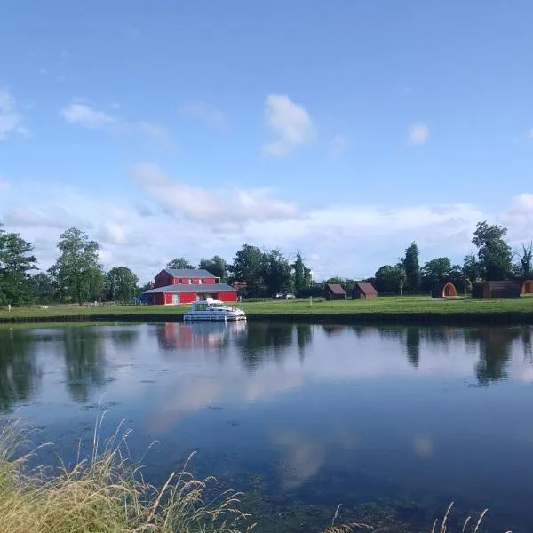 La Halte du Canal，位于Luthenay-Uxeloup的酒店
