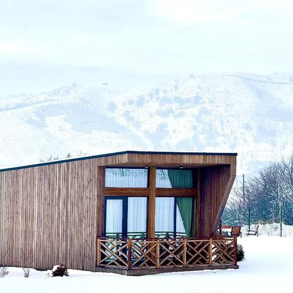 Eco-hotel AQBULAQ，位于Kaynazarka的酒店