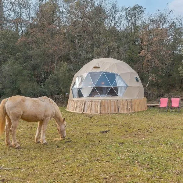 La Cabane aux Chevaux，位于Varages的酒店
