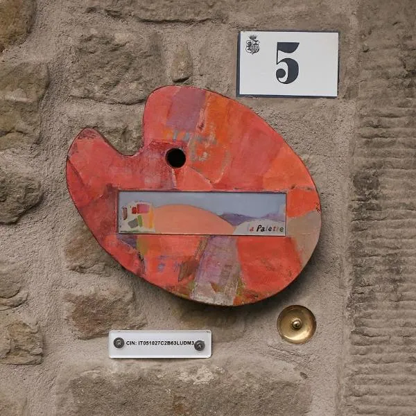 La Palette，位于Ortignano Raggiolo的酒店