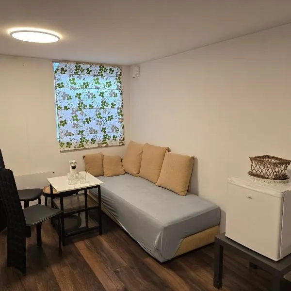 Beautiful 2 rooms apartment in kløfta,near oslo airport& oslo，位于Klofta的酒店