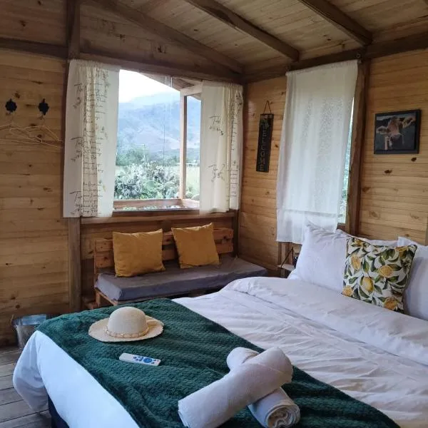 Glamping Entre Nopales, Villa de Leyva，位于萨奇卡的酒店