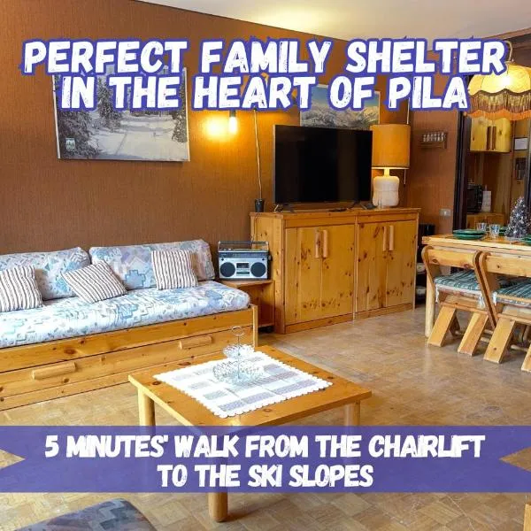 Family Chalet in Pila, Comfort and Fun，位于皮拉的酒店