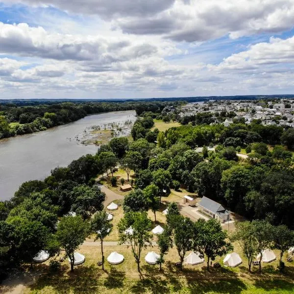 Lodg'ing Nature Camp Anjou，位于Sainte-Gemme-sur-Loire的酒店