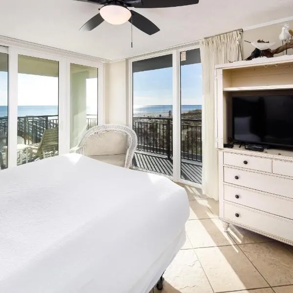 Nautilus 1201 - Gulf Front 2 Bedroom Huge Wrap Around Balcony 2nd Floor!，位于沃尔顿堡滩的酒店
