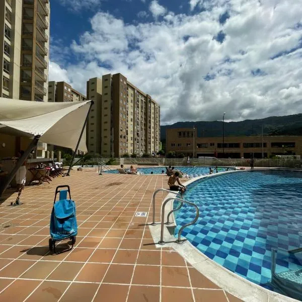 Apartamento Raúl Melendez Ámbar Villeta，位于比列塔的酒店