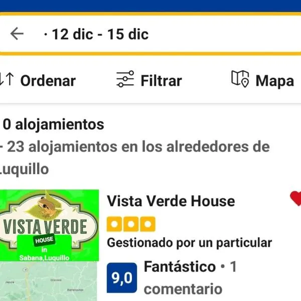 Vista Verde House，位于卢基约的酒店