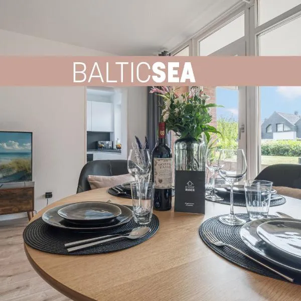 Baltic Sea -mit traumhafter Terrasse，位于哈里斯莱的酒店