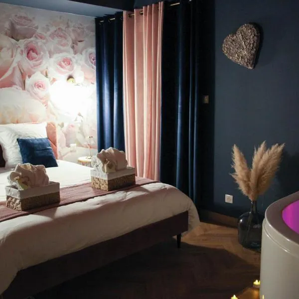 Rose & Blue Spa proche Chalon S/Saône et Beaune，位于圣马丹-昂布雷斯的酒店