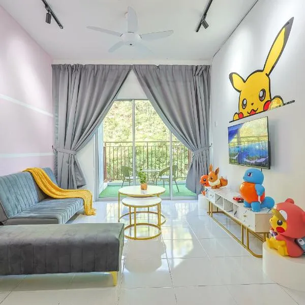 Luxury Pokémon Haven with Private Playground - Unit 2-28，位于伯恩仓的酒店