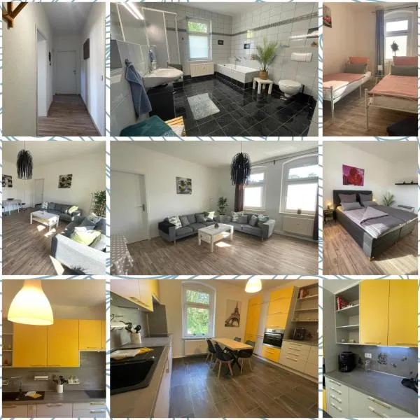 Ferienwohnung Dietel in Bad Schlema mit WLAN Terrasse Stellplatz inklusive，位于Schlema的酒店