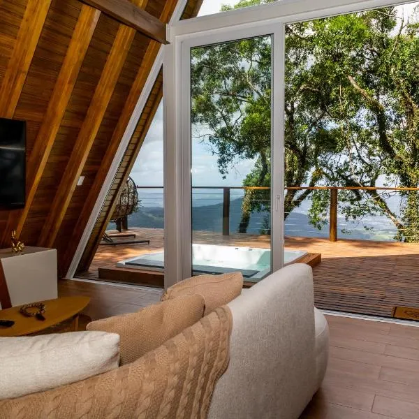 Cabana Araucária ao lado de Gramado，位于伊格雷日尼亚的酒店