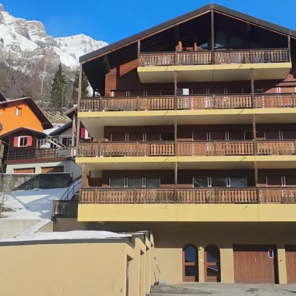 Leukerbad Saskia 7，位于洛伊克巴德的酒店