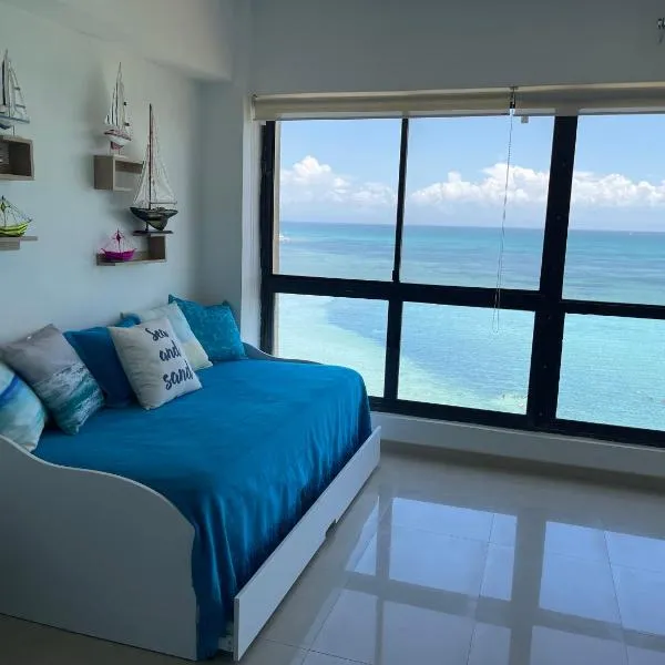 Estudio con Increíble VISTA AL MAR de 1 a 4 huespedes，位于波拉马尔的酒店