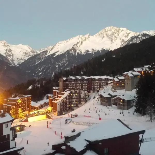 Superbe appartement en résidence skis aux pieds，位于谷雪维尔的酒店