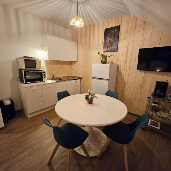 Gite Eglantine 2 à 6 personnes avec SPA et salle de jeux dans la résidence，位于旺特龙的酒店