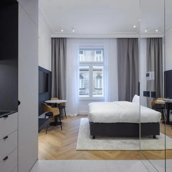 Fingerprint Art Apartments，位于萨格勒布的酒店