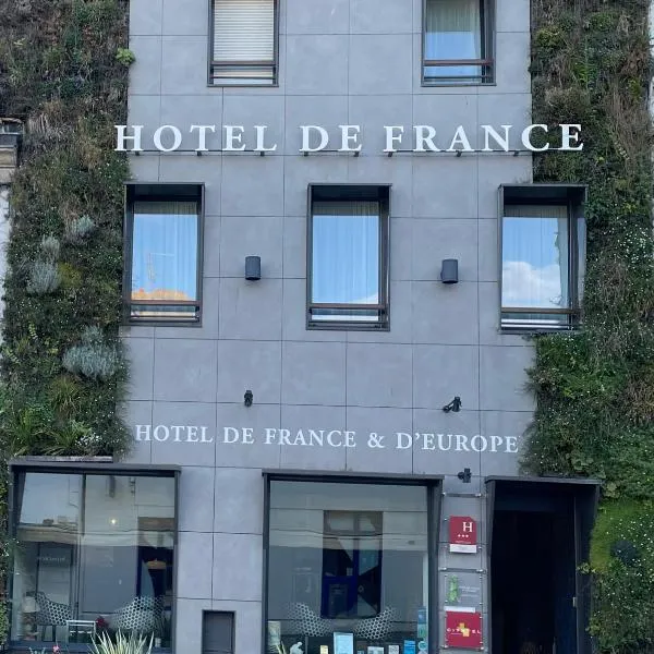 Cit'Hotel Hôtel de France et d'Europe，位于孔卡尔诺的酒店