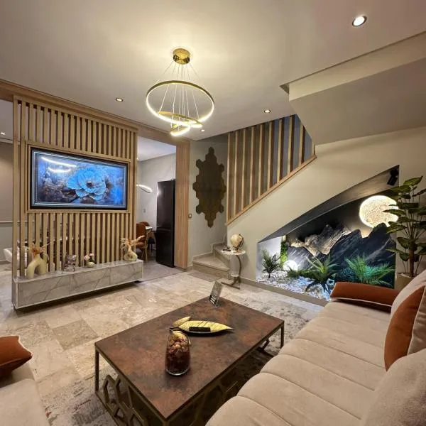 L Évasion ZEN Duplex d Exception Entre Plage et Serenite，位于穆罕默迪耶的酒店