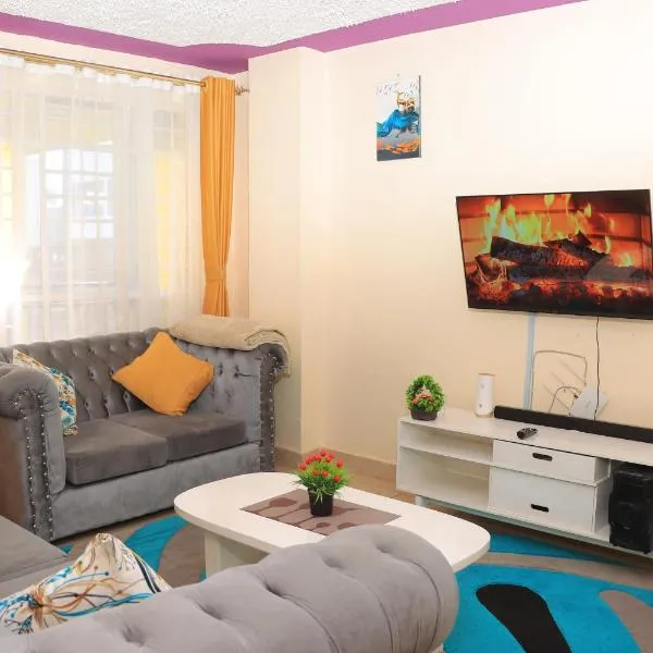 Comfy one bedroom in Ruiru near Zetech，位于Ruiru的酒店