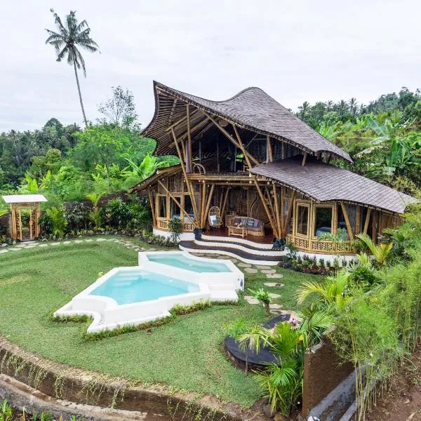 Magic Hills Bali - Magical Eco-Luxury Lodge，位于Selat的酒店