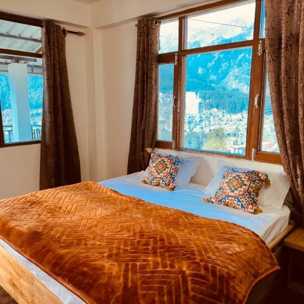 hotel in manali by Aura，位于Bashist的酒店
