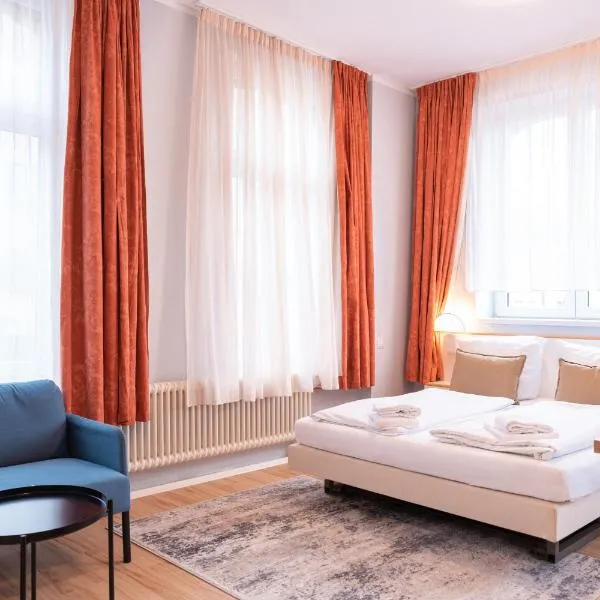 UNEA Aparthotel in Leipzig - Vollausgestattete Apartments，位于莱比锡的酒店