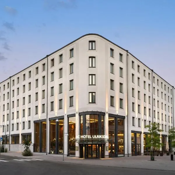 AC Hotel by Marriott Stockholm Ulriksdal，位于希斯塔的酒店