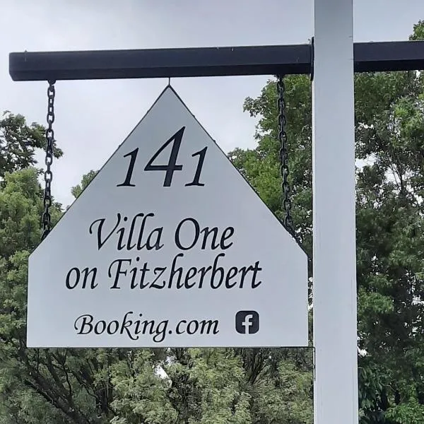Villa One on Fitzherbert，位于北帕默斯顿的酒店