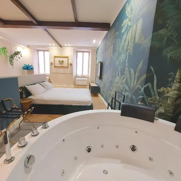 Exotic Suite with Jacuzzi，位于贝加莫的酒店