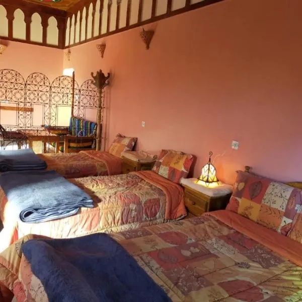 Riad Bouchahoud Hotel in Telouet，位于Telouet的酒店