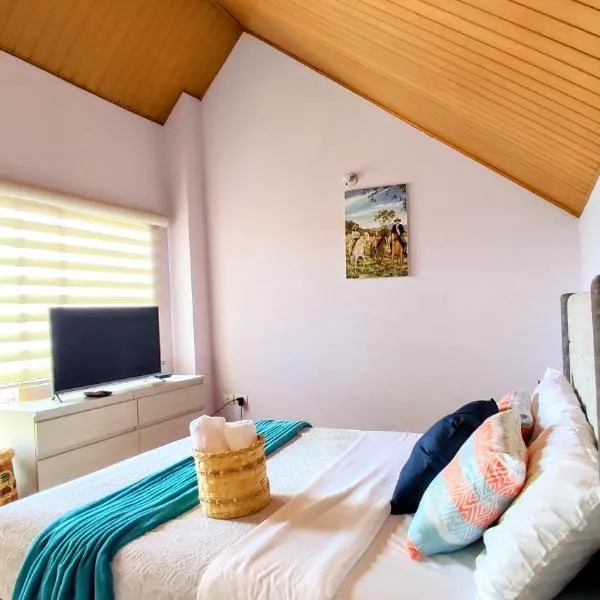 GUAYACÁN Apartamento duplex en centro histórico de Tunja con 2 terrazas，位于通哈的酒店