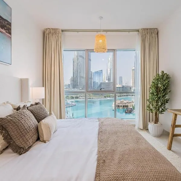 the 'Byron Bay' Condo - Coastal 2BR - Executive Burj Khalifa Suite，位于迪拜的酒店