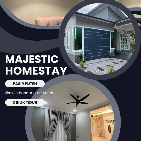 Majestic Homestay - Pasir Puteh，位于巴西富地的酒店