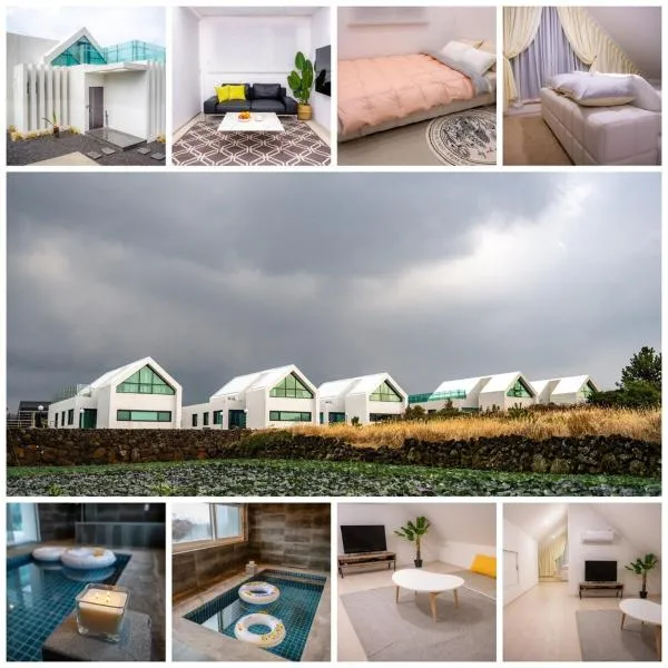 Jeju Island Ocean Wave Panpo，位于济州市的酒店