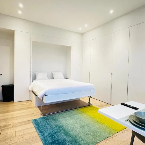 Studio Fischer à la Pétrusse 001，位于卢森堡的酒店