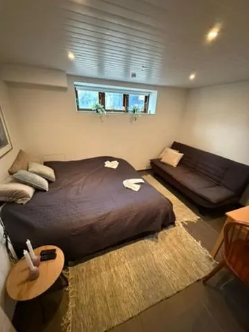 Værelse med 2 senge og sovesofa，位于海宁的酒店