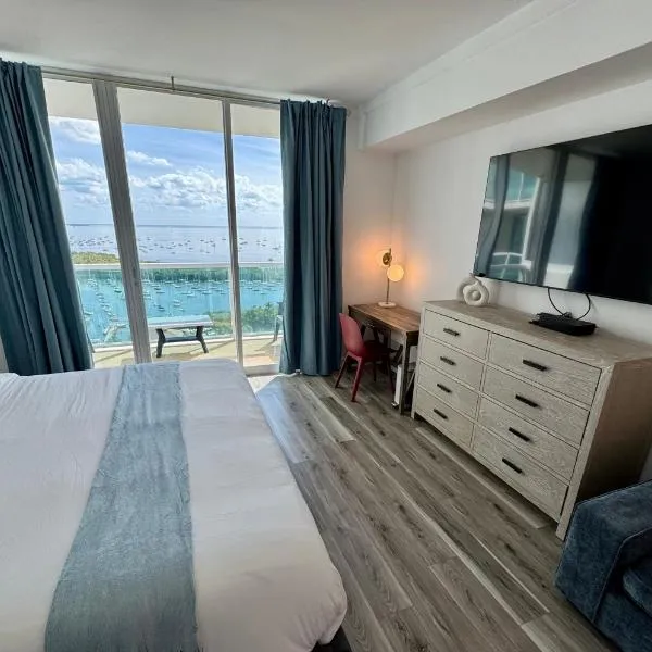 Balcony Ocean View ! WiFi - Pool - Gym - Parking，位于迈阿密的酒店