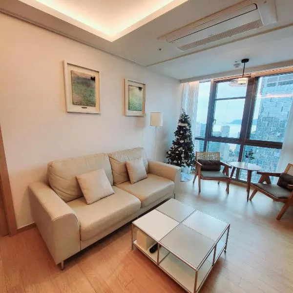 Elbon The beach Haeundae，位于釜山的酒店