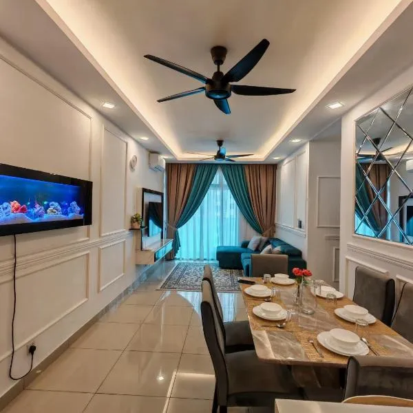 Near MMHE - 3 Bedrooms Homestay Meridin Bayvue Pasir Gudang，位于马西的酒店
