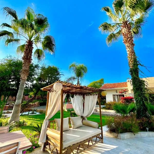Villa blanche piscine chauffée，位于阿加迪尔的酒店