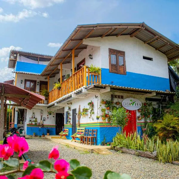 Casa Viva Alojamiento Rural，位于Jardín的酒店