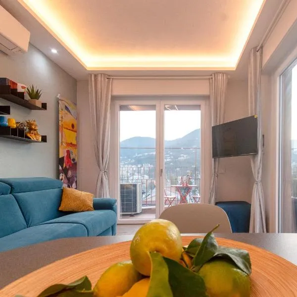 Penthouse 270 degrees view，位于斯培西亚的酒店