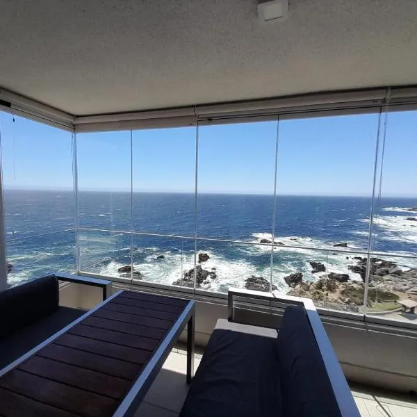 Concon Amazing Ocean View en primera linea，位于康康的酒店