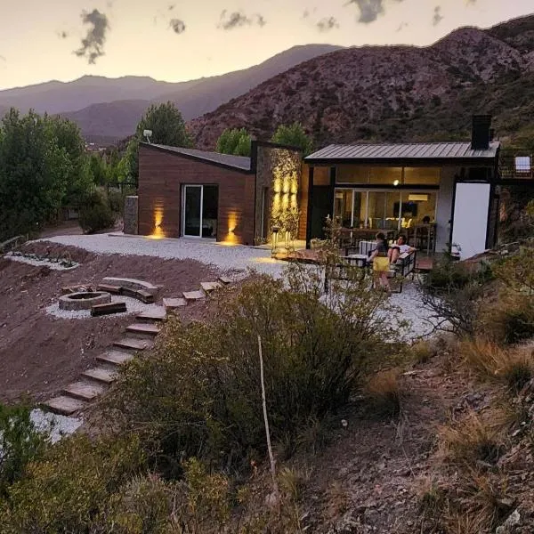 La Quebrada Potrerillos - Lodges de Montaña，位于波特雷里约斯的酒店