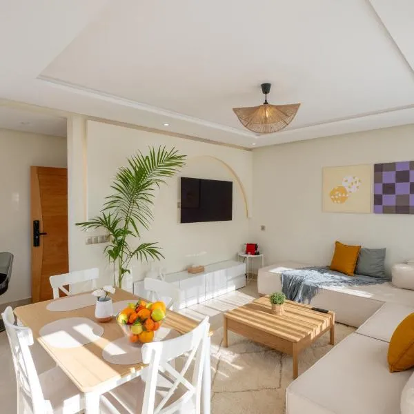 Charming Cozy apartments with terrace, Haut Agdal,位于拉巴特的酒店